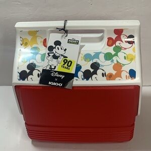 Disney 6 Can Cooler Igloo Playmate 90 Year Anniversary Limited Edition NWT